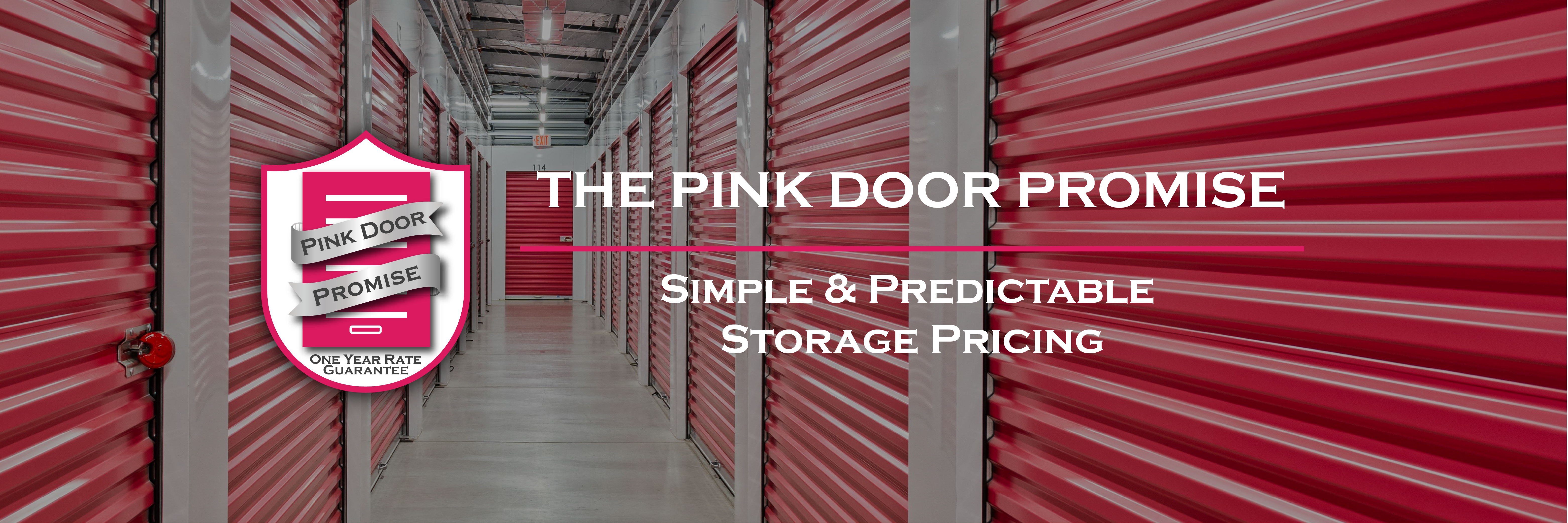 The Pink Door Promise - One Year Rate Guarantee The Pink Door Promise - One Year Rate Guarantee